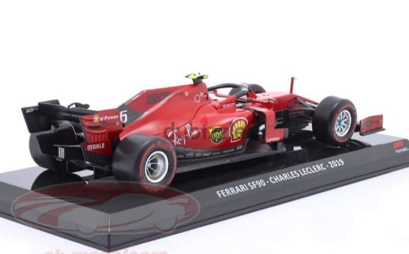 Charles Leclerc Ferrari SF90 (2019) diecast car model 1:24 3