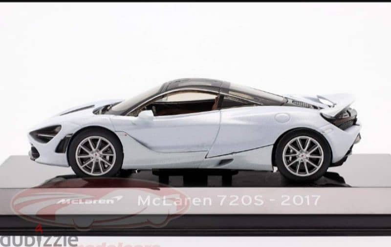 Mclaren 720S (2017) diecast car model 1;43. 2
