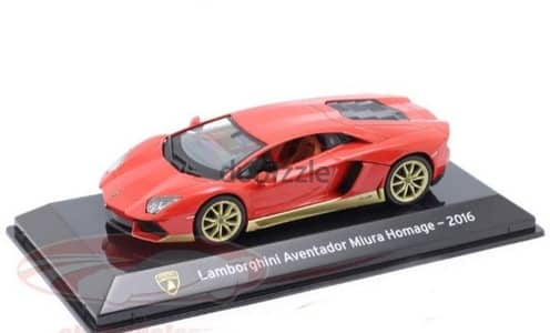 Lamborghini Aventador Miura Homage(2016)  diecast car model 1;43