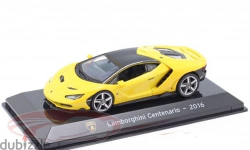 Lamborghini Centenario 2016 diecast car model 1;43.