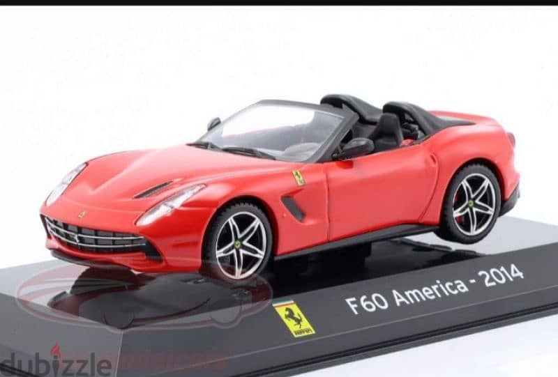 Ferrari F60 America 2014 diecast car model 1;43. 0