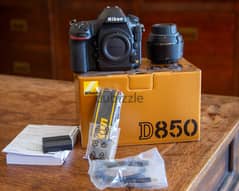 NIKON D850 open box used for 10 days
