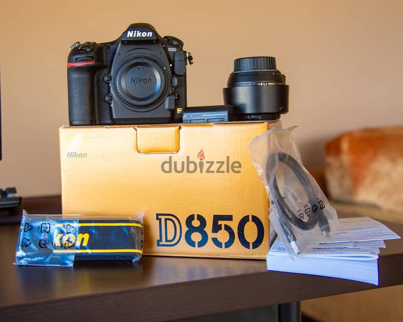 NIKON D850 open box used for 10 days 1