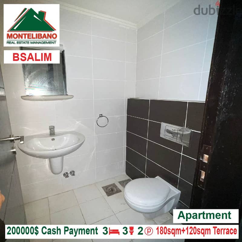 200000$!! Apartment for sale located in Bsalim 4