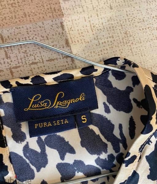 Luisa Spagnoli Brand Shirt size S fits M Original & New Condition 2