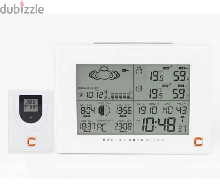 CRESTA INDOOR AND OUTDOOR WEATHER STATION/ 3$ delivery 3
