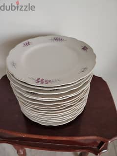 15 big plates