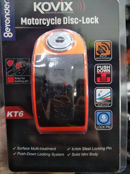 Kovix , alarm disc-lock for motorcycles 4