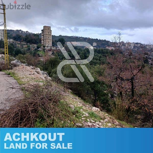 land for sale in Achkout - عشقوت 2