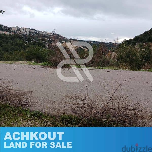 land for sale in Achkout - عشقوت 3