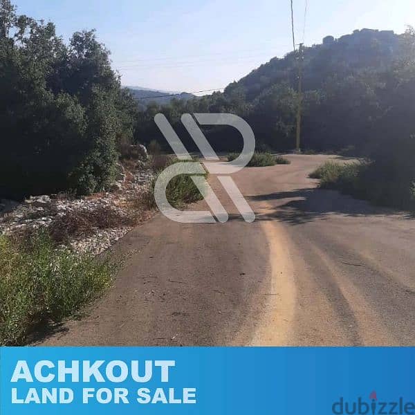 land for sale in Achkout - عشقوت 5