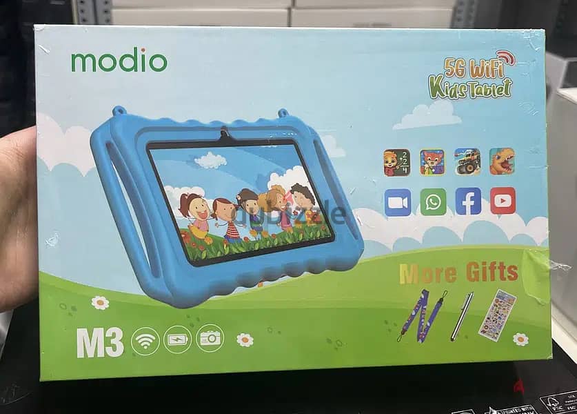 Modio tablet pc M3 wifi 4/64gb 7inch with charger/touch pen/more gifts 1