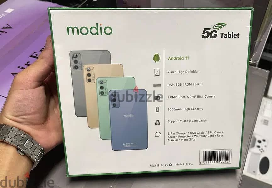Modio tablet pc M790 5G 6/256gb 7 inch gray 1