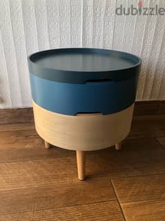 Side Table With Storage 0