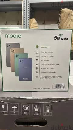 Modio tablet pc M791 5G 4/64gb 7 inch green 0