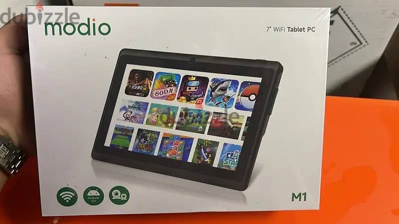 Modio tablet pc M1 wifi 3/32gb 7inch with 3pin charger/usb cable/tpu c 1