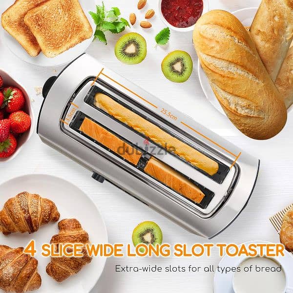 Aigostar 4 Discs 1600 watts Toaster 3