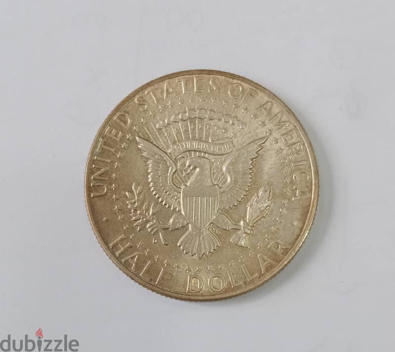 Coin Kennedy Half USD 1964 - 12.5 gr Silver. 1