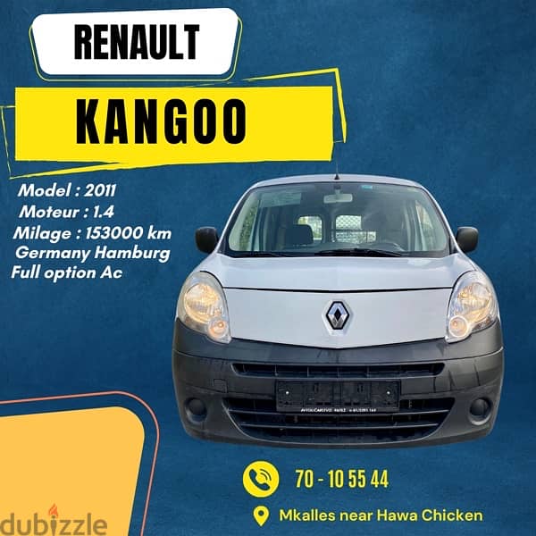 70-105544 Renault kangoo van and pickup from Germany 4