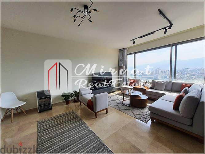 New Apartment For Sale Achrafieh 280,000$|Open View 1