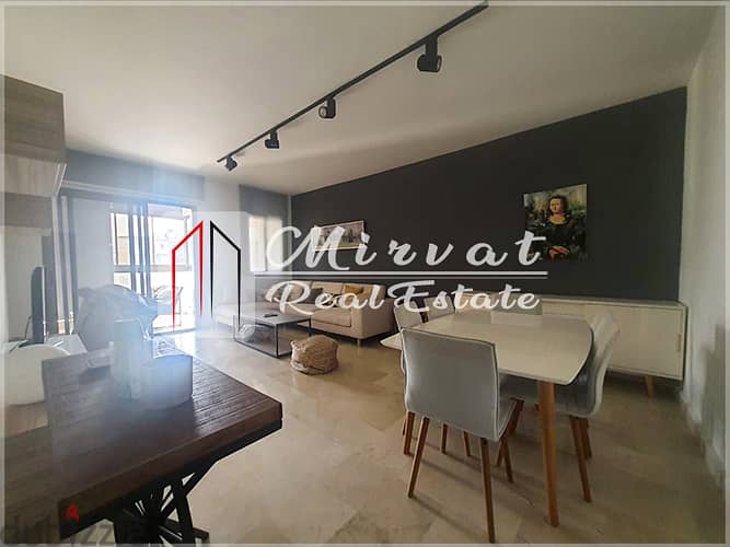 Modern Furnished Apartment For Rent Achrafieh 1000$|3 Bedrooms 1
