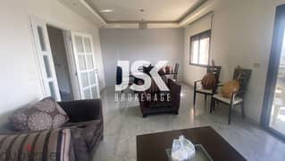 L15018-Apartment With Roof & A Beautiful Seaview for Sale In Dbayeh 0