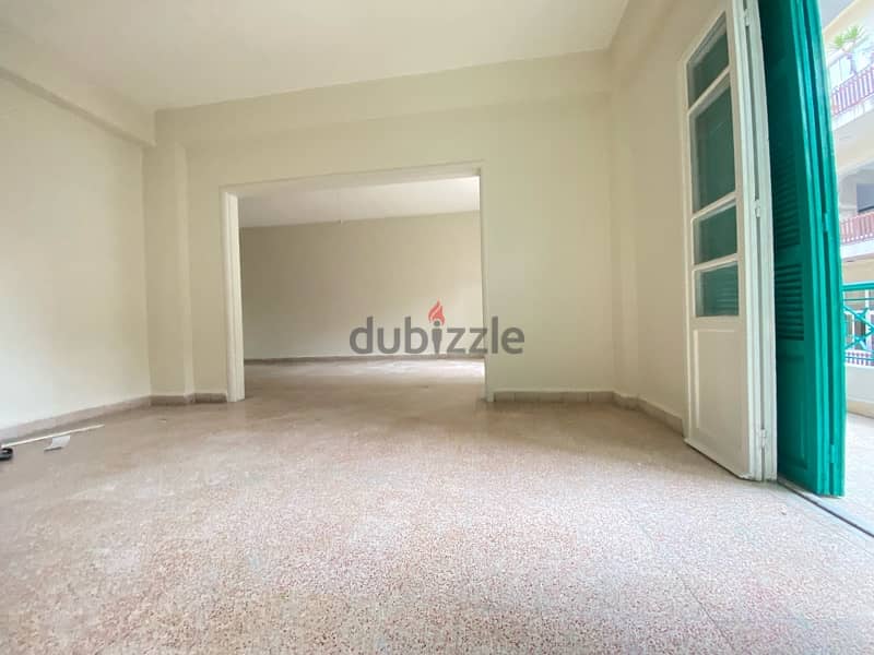Spacious Apartment for rent in Achrafieh in a prime location. 1