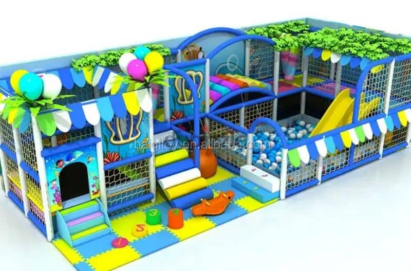 all types indoor playground and softplay kids area 16