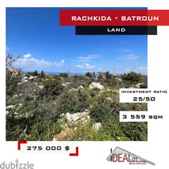 Land for sale in Batroun Rachkida 3559 sqm ref#jcf3229 0