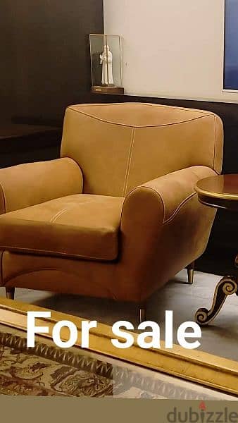 nubuck real  italian leather chairs 2