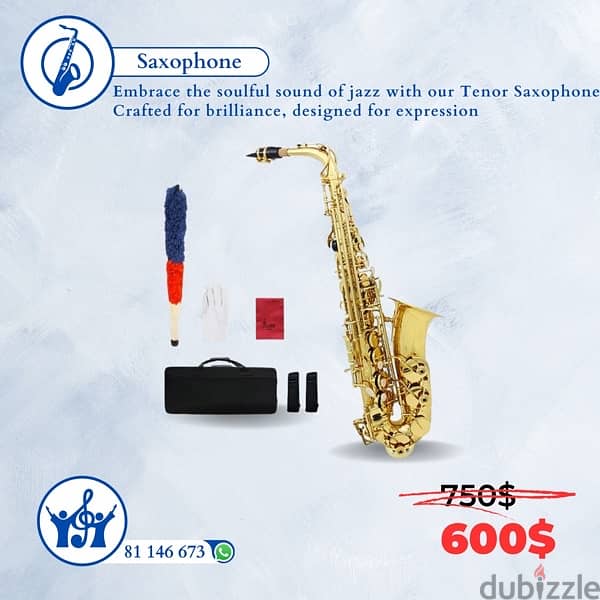 Tenor Saxophone with Premium case 0
