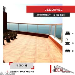 Duplex for rent in Jbeil Jeddayel 210 SQM REF#JH17300