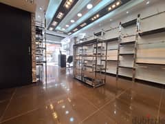 Shop for rent in Prime location in Jdeideh suitable for Clothing Store 0