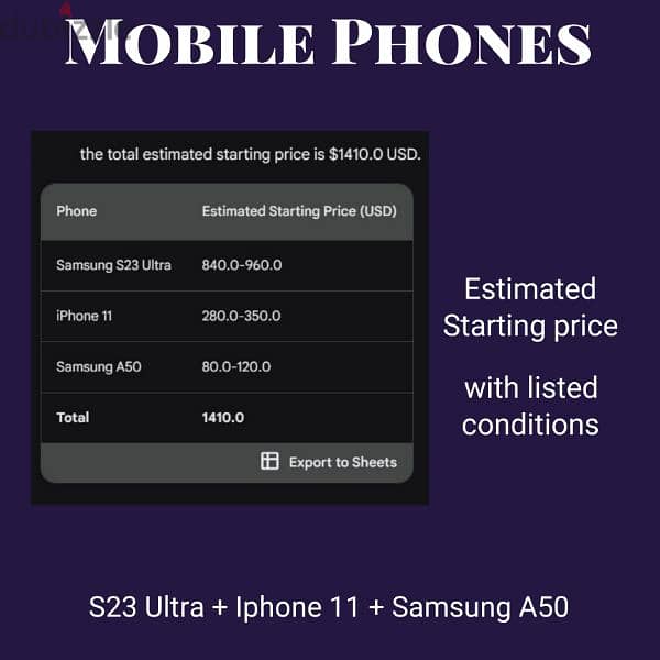 Samsung S23 Ultra 512Gb + apple iPhone 11 128gb + Samsung A50 128gb 2