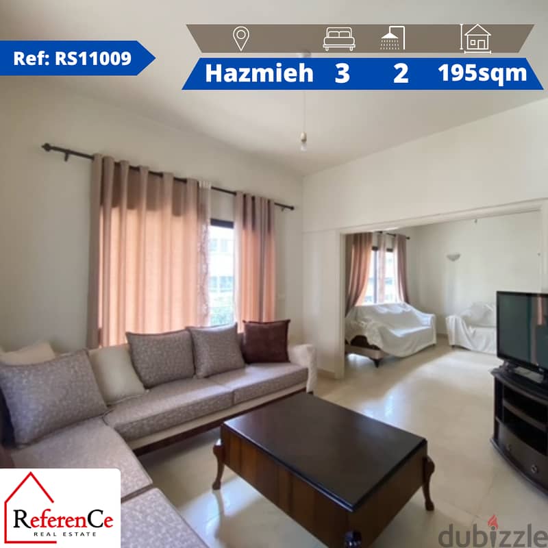 Furnished apartment for rent at Hazmieh شقة مفروشة للإيجار في الحازمية 0