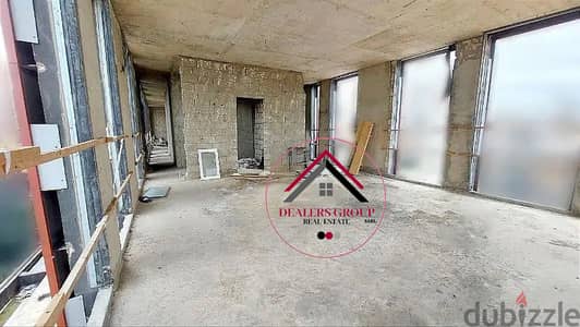 Core & Shell Penthouse Duplex +Terrace for sale in Achrafieh