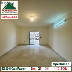 130000$!! Apartment for sale located in Tarik Al Jdide 0