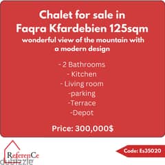 Chalet for sale in Faqra kfardebian شاليه للبيع في فقرا كفردبيان