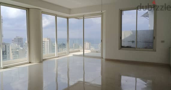 245 SQM Prime Location Apartment in Achrafieh with City & Sea View