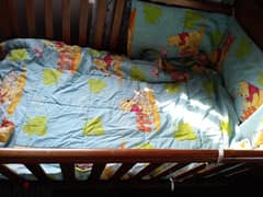سرير خشب للاطفال