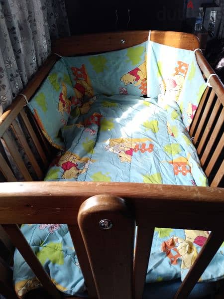 سرير خشب للاطفال 1