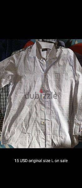 shirt for Man all size L accept dutti size M 1