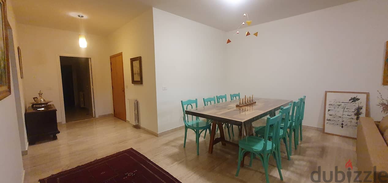 Garden Floor Apartment For Rent In Baabdat 4