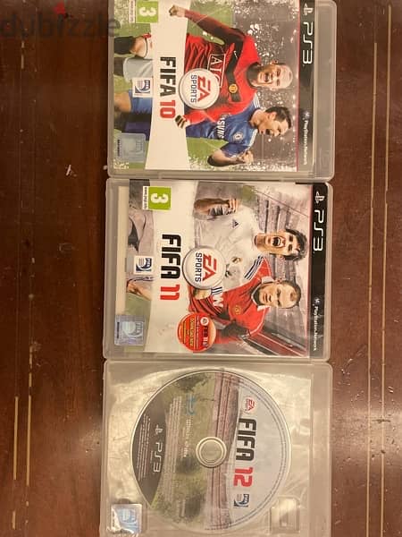 PS3 video games FIFA 10-11-12 0
