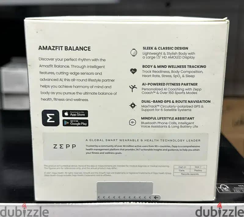 Amazfit Balance Sunset Grey A Zepp Brand 1