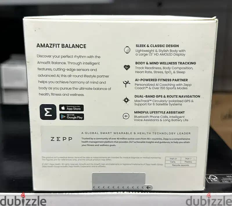 Amazfit Balance Sunset Grey A Zepp Brand great price 1