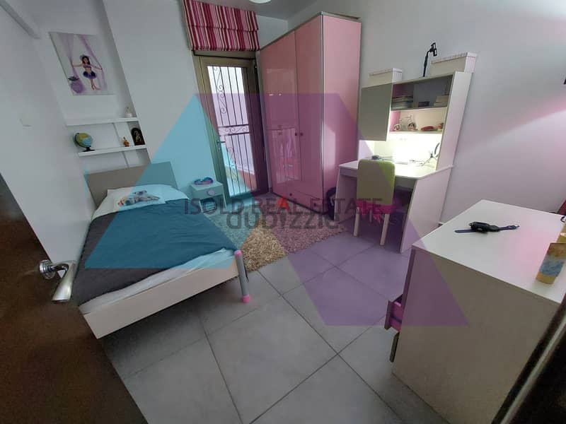 Fully decorated 190 m2 apartment with 30 m2 terrace for sale in Bsalim 5