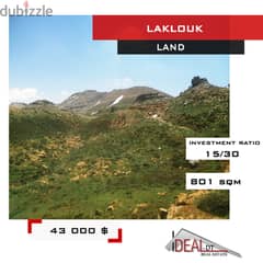 Land for sale in Laklouk 801 SQM   ref#cd1079 0