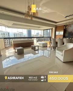 Apartment Ashrafieh furnished for Sale-شقة أشرفية مفروشة للبيع