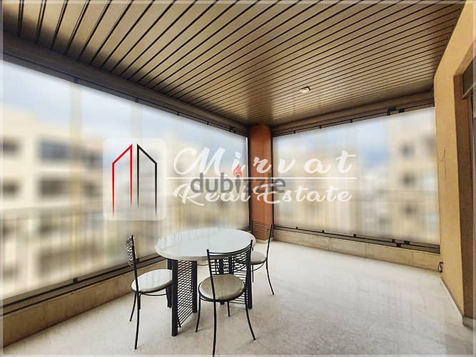 Large Balcony|180sqm Apartment For Sale Sin El Fil 280,000$ 2